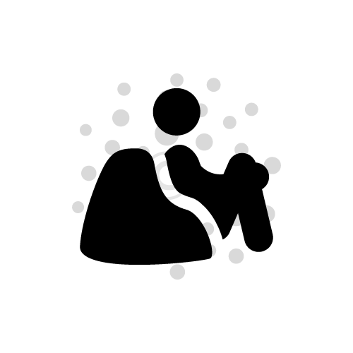 Alternative Sitzgelegenheit Alternative Sitzgelegenheiten sind vorhanden.